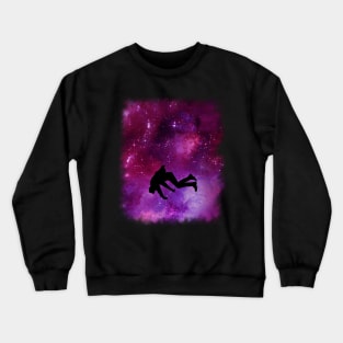 Purple space dream Crewneck Sweatshirt